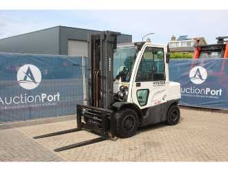 Used Forklift Truck HYSTER H4.0FT5 DIESEL VIERRADFRONTSTAPLER (13044286)