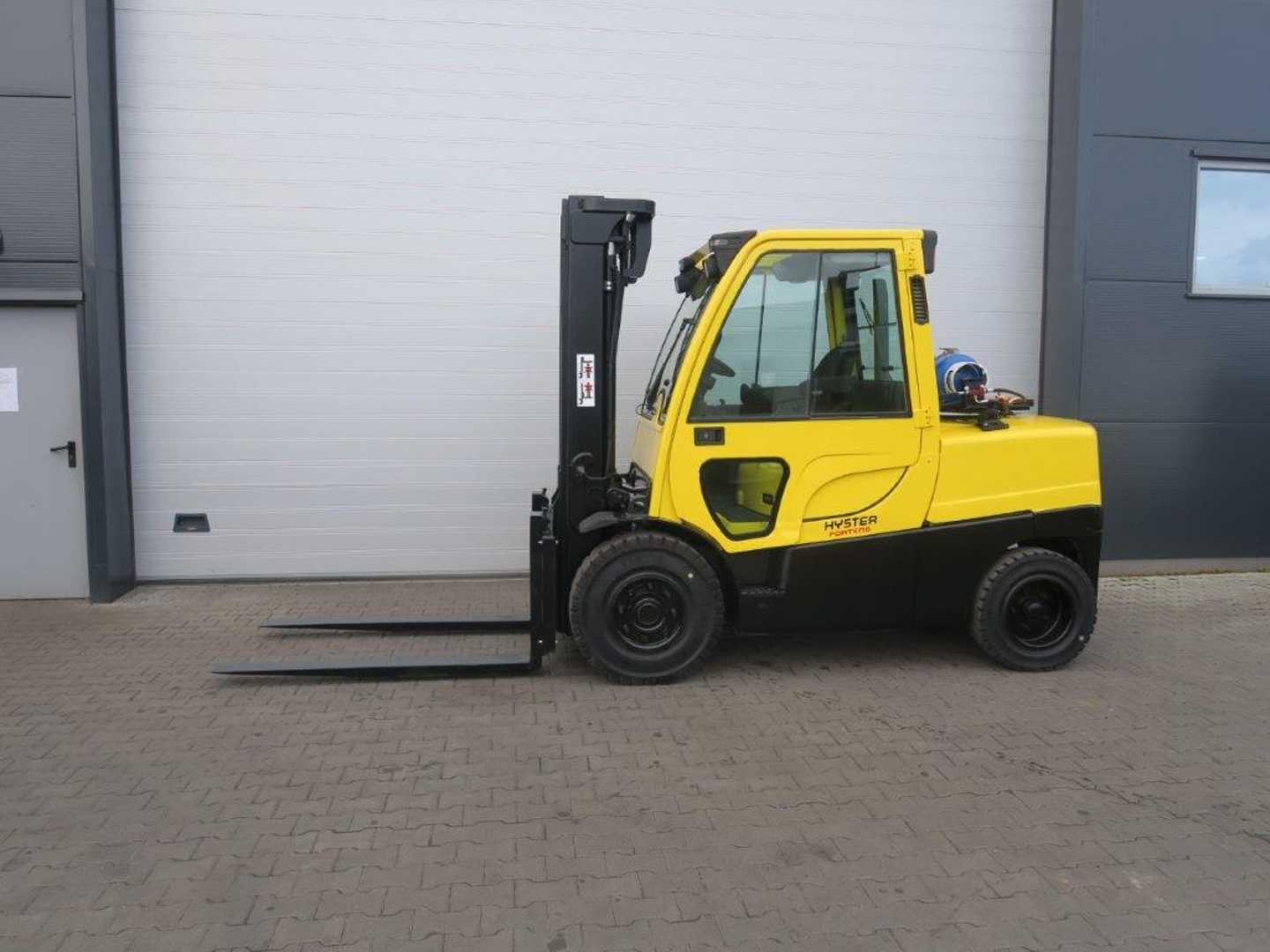 Used Forklift Truck HYSTER H4.0FT5 - TRIPLEX GAS VIERRADFRONTSTAPLER (12948978)