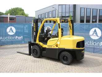 Used Forklift Truck HYSTER H4.0FT6 DIESEL VIERRADFRONTSTAPLER (13044287)