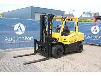 Used Forklift Truck HYSTER H4.0FT6 DIESEL VIERRADFRONTSTAPLER (13044287)