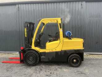Used Forklift Truck HYSTER H4.5FT GAS VIERRADFRONTSTAPLER (13012102)