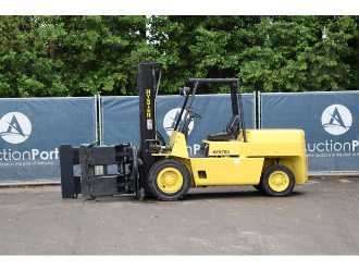 Used Forklift Truck HYSTER H5.00XL DIESEL VIERRADFRONTSTAPLER (13050471) backdrop