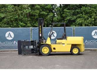 Used Forklift Truck HYSTER H5.00XL DIESEL VIERRADFRONTSTAPLER (13050471)