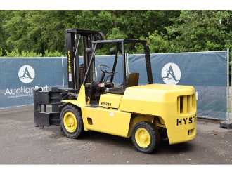 Used Forklift Truck HYSTER H5.00XL DIESEL VIERRADFRONTSTAPLER (13050471)