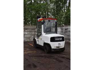 Used Forklift Truck HYSTER H5.00XM DIESEL VIERRADFRONTSTAPLER (13041189)