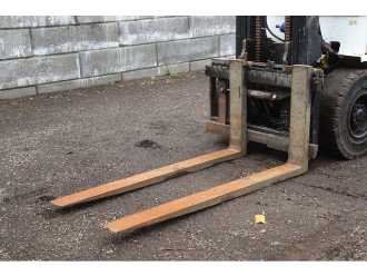 Used Forklift Truck HYSTER H5.00XM DIESEL VIERRADFRONTSTAPLER (13041189)