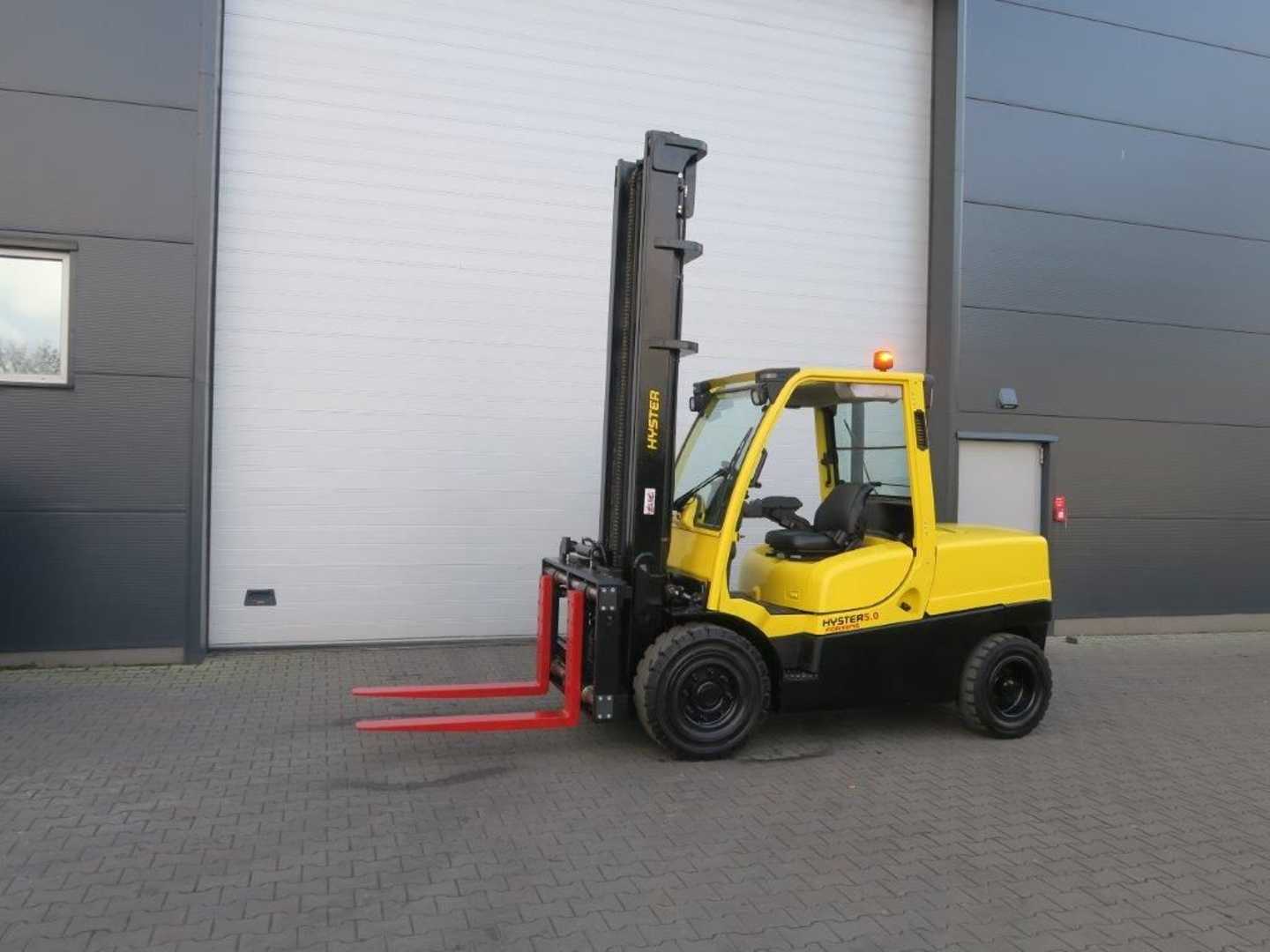 Used Forklift Truck HYSTER H5.0FT DIESEL VIERRADFRONTSTAPLER (12773660)