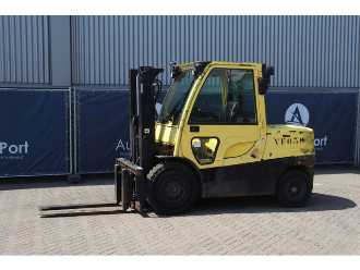Used Forklift Truck HYSTER H5.0FT DIESEL VIERRADFRONTSTAPLER (13060433) backdrop