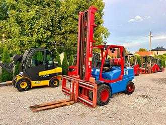 Used Forklift Truck HYSTER H5.5 FT GAS VIERRADFRONTSTAPLER (13064269) backdrop