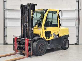 Used Forklift Truck HYSTER H5.5FT DIESEL VIERRADFRONTSTAPLER (13057965) backdrop