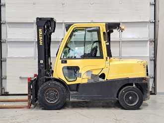 Used Forklift Truck HYSTER H5.5FT DIESEL VIERRADFRONTSTAPLER (13057965)