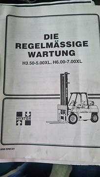 Used Forklift Truck HYSTER H6.00XL GAS VIERRADFRONTSTAPLER (12973442)