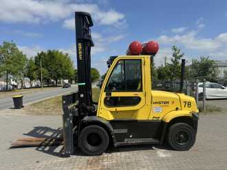 Used Forklift Truck HYSTER H7.00FT GAS VIERRADFRONTSTAPLER (12962076)