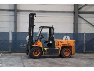 Used Forklift Truck HYSTER H7.00XL DIESEL VIERRADFRONTSTAPLER (13043888) backdrop