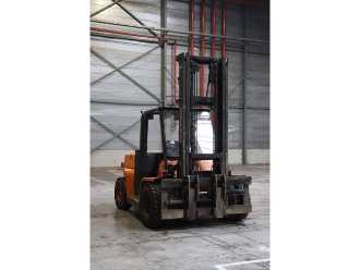 Used Forklift Truck HYSTER H7.00XL DIESEL VIERRADFRONTSTAPLER (13043888)