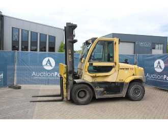 Used Forklift Truck HYSTER H7.0FT DIESEL VIERRADFRONTSTAPLER (13044284) backdrop