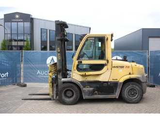 Used Forklift Truck HYSTER H7.0FT DIESEL VIERRADFRONTSTAPLER (13044284)