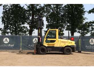 Used Forklift Truck HYSTER H8.0FT GAS VIERRADFRONTSTAPLER (13047555)