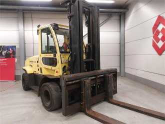 Used Forklift Truck HYSTER H8.0FT9 DIESEL VIERRADFRONTSTAPLER (13053608)