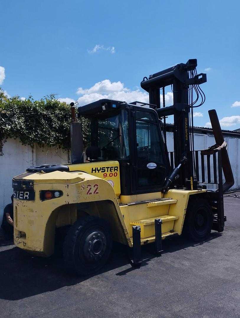 Used Forklift Truck HYSTER H9.00XM GAS VIERRADFRONTSTAPLER (12963085)