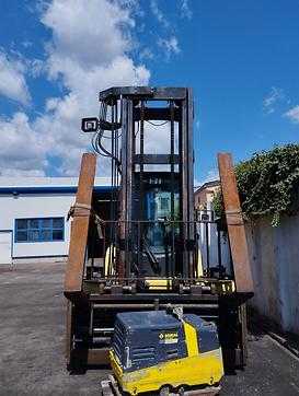 Used Forklift Truck HYSTER H9.00XM GAS VIERRADFRONTSTAPLER (12963085)