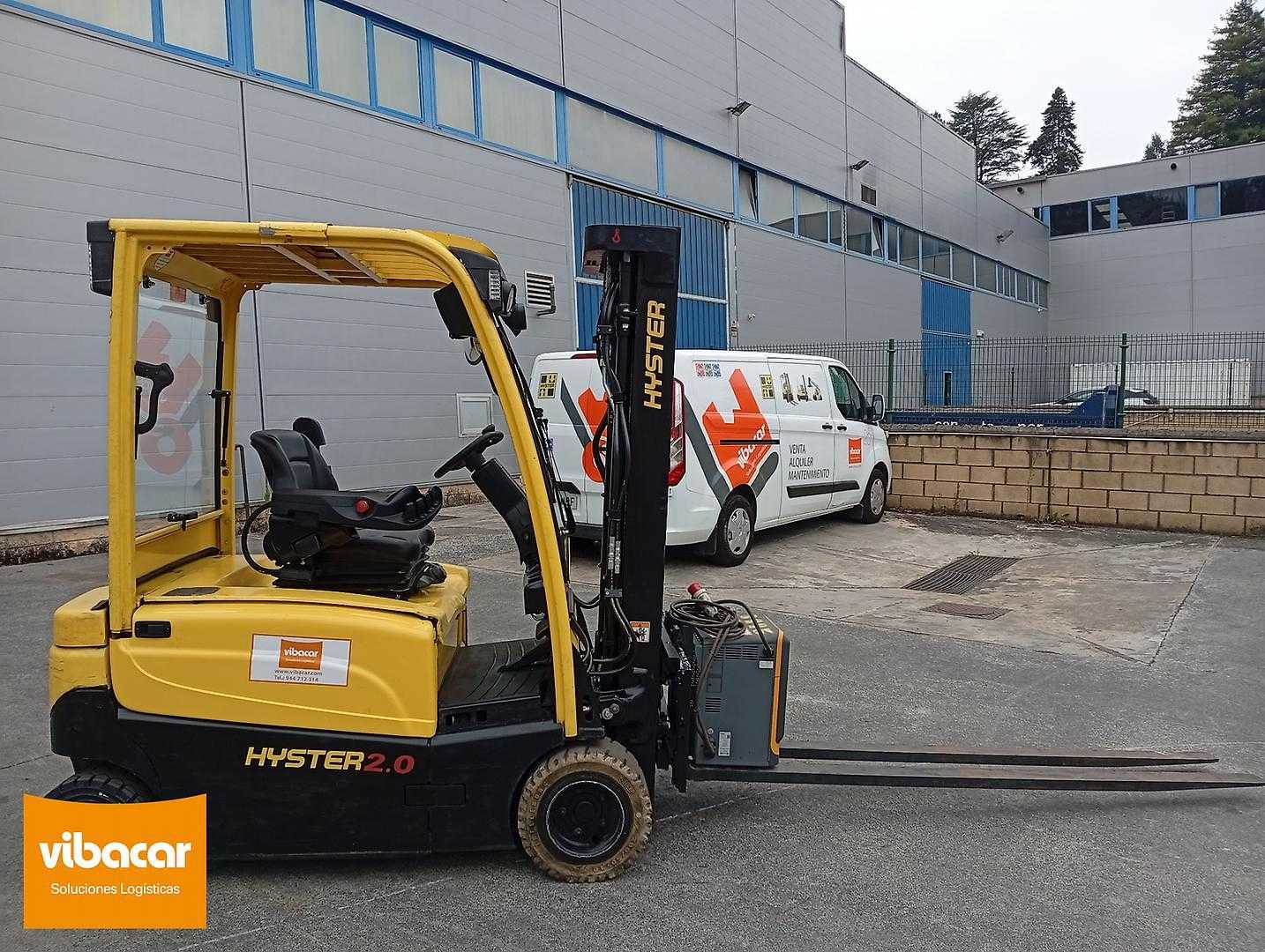 Used Forklift Truck HYSTER J2.0XN LWB ELEKTRO VIERRADFRONTSTAPLER (13063191)