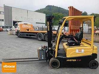 Used Forklift Truck HYSTER J2.0XN LWB ELEKTRO VIERRADFRONTSTAPLER (13063191)