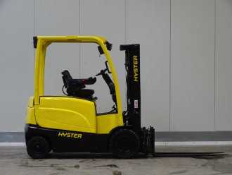 Used Forklift Truck HYSTER J2.5XN - TRIPLEX ELEKTRO VIERRADFRONTSTAPLER (12914061)