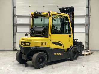 Used Forklift Truck HYSTER J5.5XN6 ELEKTRO VIERRADFRONTSTAPLER (13010825)