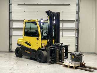 Used Forklift Truck HYSTER J5.5XN6 ELEKTRO VIERRADFRONTSTAPLER (13010825)