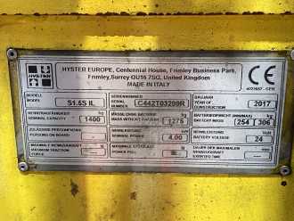 Used Forklift Truck HYSTER S1.5S IL ELEKTRO HOCHHUBWAGENDEICHSEL (13005689)