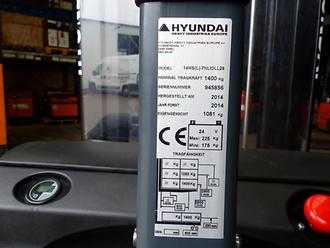 Used Forklift Truck HYUNDAI 14 MS(L)-7NLIDLL29 (NiHo mit Initialhub) ELEKTRO HOCHHUBWAGENDEICHSEL (12012993)