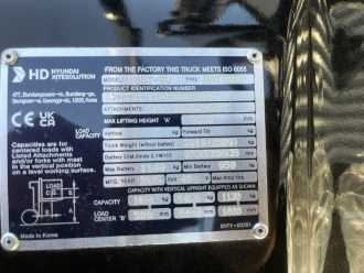 Used Forklift Truck HYUNDAI 18BT-9U ELEKTRO DREIRADFRONTSTAPLER (13028724)