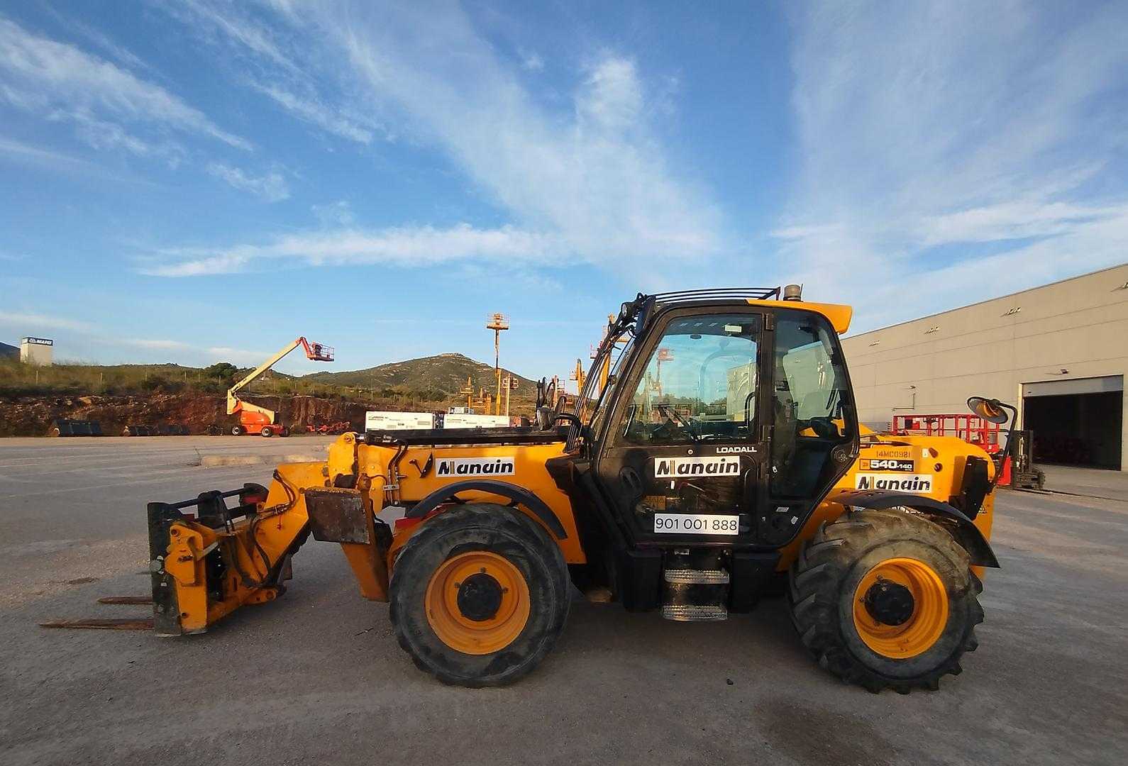 Used Forklift Truck JCB 540V140 DIESEL TELESKOPARMSTAPLER (13068424)