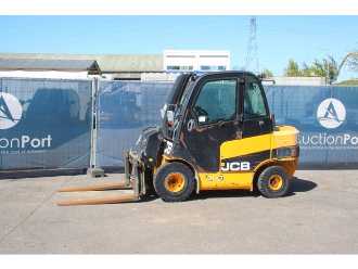 Used Forklift Truck JCB JCBTLT30C DIESEL VIERRADFRONTSTAPLER (13041301) backdrop