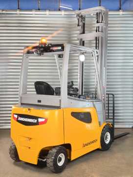 Used Forklift Truck JUNGHEINRICH 27735 ELEKTRO VIERRADFRONTSTAPLER (12906135)