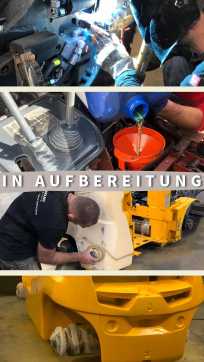 Used Forklift Truck JUNGHEINRICH 27735 ELEKTRO VIERRADFRONTSTAPLER (12906135)
