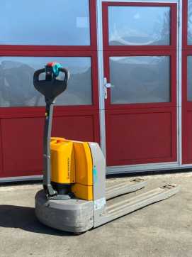 Used Forklift Truck JUNGHEINRICH AME15 ELEKTRO HOCHHUBWAGENDEICHSEL (13056635) backdrop