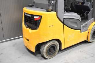 Used Forklift Truck JUNGHEINRICH DFG 320 s /57477/ DIESEL VIERRADFRONTSTAPLER (13031796)
