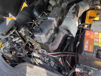 Used Forklift Truck JUNGHEINRICH DFG 430 Baujahr 2011/ HH 5500 Wandler DIESEL VIERRADFRONTSTAPLER (13073651)