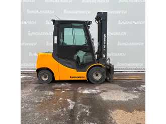 Used Forklift Truck JUNGHEINRICH DFG 430s 3700 ZZ 1200mm SS+POS DIESEL VIERRADFRONTSTAPLER (12922576)