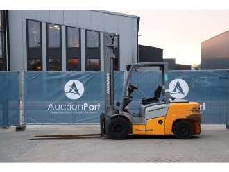 Used Forklift Truck JUNGHEINRICH DFG 435 DIESEL VIERRADFRONTSTAPLER (13010902)