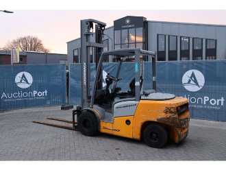 Used Forklift Truck JUNGHEINRICH DFG 435 DIESEL VIERRADFRONTSTAPLER (13010902)
