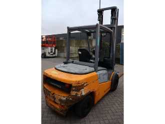 Used Forklift Truck JUNGHEINRICH DFG 435 DIESEL VIERRADFRONTSTAPLER (13010902)