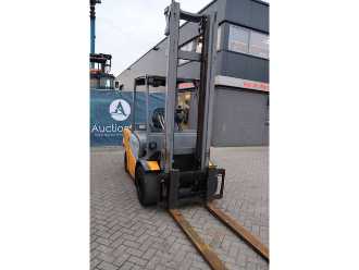 Used Forklift Truck JUNGHEINRICH DFG 435 DIESEL VIERRADFRONTSTAPLER (13010902)