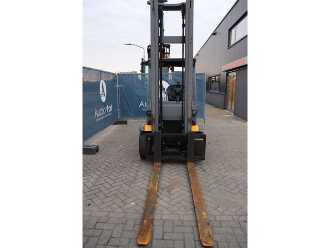 Used Forklift Truck JUNGHEINRICH DFG 435 DIESEL VIERRADFRONTSTAPLER (13010902)
