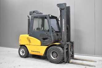 Used Forklift Truck JUNGHEINRICH DFG 550 /58946/ DIESEL VIERRADFRONTSTAPLER (13074556) backdrop