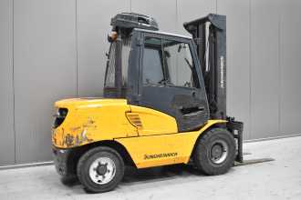 Used Forklift Truck JUNGHEINRICH DFG 550 /58946/ DIESEL VIERRADFRONTSTAPLER (13074556)