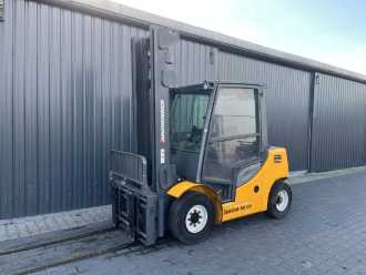 Used Forklift Truck JUNGHEINRICH DFG540s DIESEL VIERRADFRONTSTAPLER (13067167) backdrop
