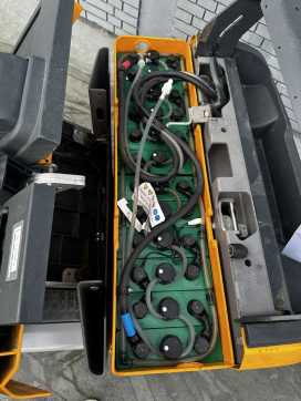 Used Forklift Truck JUNGHEINRICH ECE 225 Baujahr 2017/ Stunden 5277/ Forks 1,6M ELEKTRO NIEDERHUBKOMMISSIONIERER (13001033)